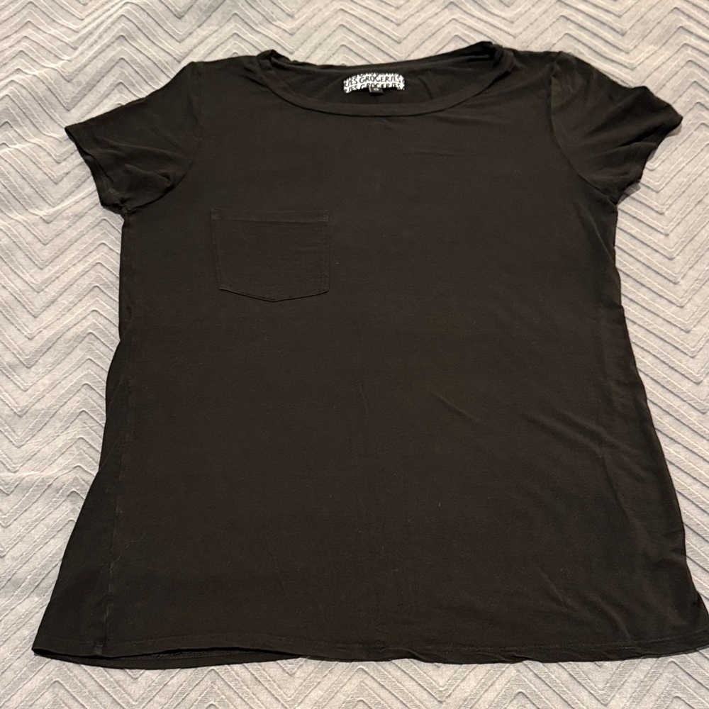 Groceries Black Pocket Tee
